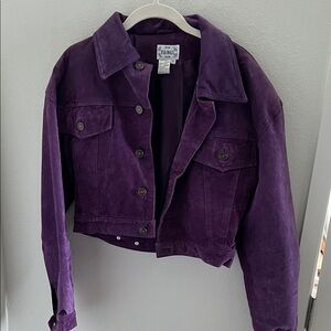 Tannery West Deep Purple Jean Jacket